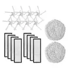 Side Brush Filter Cleaning Mop Cloth for Dreame W10/Pro Vacuum Cleaner Accessory