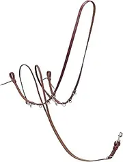 Weaver Leather Working Tack Roper/Barrel Style German Martingale, Golden Chestnut