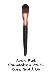 Avon Flat Foundation Brush Rose Gold Uk