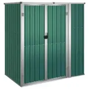 Garden Tool Shed Galvanised Steel Outdoor Storage Tool Workshop Sheds Green
