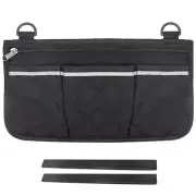 Walking Frame Storage Pouches Geometric Square Wheelchair Bag Armrest Side Bags