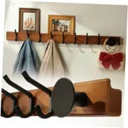 30.71" Coat Rack Wall Mount - Rustic Coat Hanger for Wall Entryway Hanging