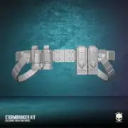 Stormbringer Mercenary belt for GI Joe Classified or other action figure