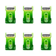6PK Listerine 7.7ml Pocketmist Oral Care Spray Instant Fresh Breath Freshburst