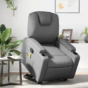 Stand up Recliner Chair Living Room Armchair Single Sofa Faux Leather vidaXL