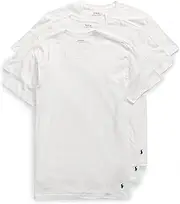 [POLO RALPH LAUREN] Men's Classic Stretch Crew Undershirts Big & Tall 3-Pack