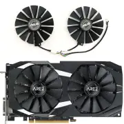 1X Cooling Fan Graphics Card Accessories Part for ASUS STRIX RX570/RX580