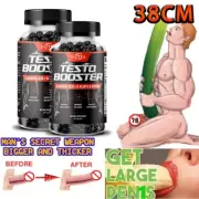 Testo Booster - Muscle Growth, Energy, Libido - 120 Capsules