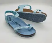 Birkenstock Birko Flor TAORMINA Reflection Blue 39 Narrow BNIB 1003425 **RARE**