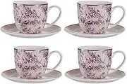 [Ashdene] 280ml Chinoiserie Flower Mug/Tea Cup/Saucer Hot Drinking Handled Set PNK