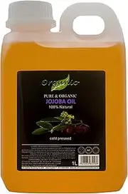 JOJOBA OIL 100% PURE ORGANIC COLD PRESSED VIRGIN OIL SKINCARE 100ML 200ML 300ML (Without Pump, 1L)