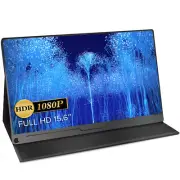 Portable Monitor 15.6" 1920x1080 Laptop Monitor USB C HDMI Gaming Monitor PS4/5