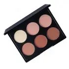Powder Palette 6 Shades Fine Texture Portable Highlighting Contour Palette F SD0