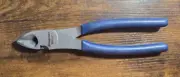 Snap On Tools New 388ACFMB 8" High-Leverage Diagonal Cutter Blue Soft Grip USA