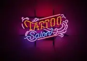 Tattoo Salon Body Piercing Business Open 24"x15" Neon Sign Light Lamp Wall Decor