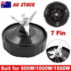 For Nutri Ninja Auto IQ Blade Replacement Steel Blade Extractor Blender 7-Fin