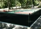 B-USA4'x50'Black shade net privacy fence wind screen agrinet construction fabric