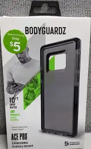 BodyGuardz ACE PRO Case for Samsung Galaxy Note9 - Smoky Black-New
