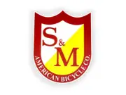 S&M BMX Big Shield Sticker Assorted 8 x 6.75 inch