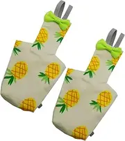 Pigeon Bird Diaper - Clothes Reusable Washable Parrot Diaper | 2X Adjustable Training Nappy, Leak-Proof Suit Liners for Parakeet Cockatiel Macaw Pigeon