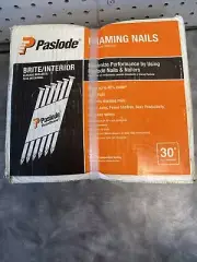 Paslode Framing Nails BRITE/INTERIOR 3 1/4”x.131” 2500 QTY NEW!!!