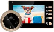 Tihebeyan Video DURBELL KIT All-Metal ZINC ALEY Night Camera 4.3-INCLES 1MP HD for The Home Safety Monitor