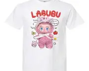 Labubu The Monsters Pink Lover comfort tee T-Shirt