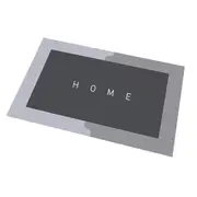 Super Absorbent Bath Floor Mat Soft Quick-Drying Non-Slip - Rectangle Grey