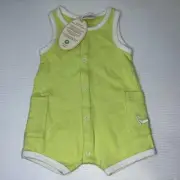 NEW WITH TAGS BABY PETER ALEXANDER ORGANIC ROMPER SIZE 0000