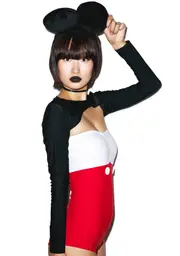 [J Valentine] Mouseketeer Romper