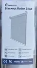 Grandekor 100% Blackout Roller Shades, Pull Down Shades 30x72,Grey