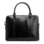 New Genuine Leather Briefcase For Woman Laptop Computer Bag Women's Handbags Office Ladies Shoulder Messenger Bags Bolso Hombre Banmo