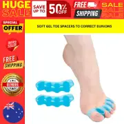 Toe Separator Soft Gel Toe Spacers to Correct Bunions Therapeutic Relief 1 pair