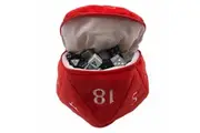 Dungeons & Dragons - D20 Plush Dice Bag - Red