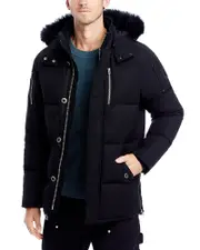 Moose Knuckles Original 3Q Shearling Trim Down Jacket