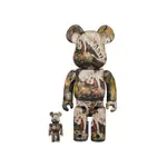 BE@RBRICK KUNIYOSHI UTAGAWA 歌川國芳 - 相馬的古內裏 400% + 100%