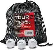 Assorted Bridgestone B Grade Recycled Golf Balls (Value Pack of 48)