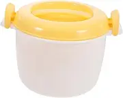 OFFSCH Microwave Rice Cooker Simple Rice Cooker Food Container Great for Cooks Veggies Noodles