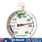 - Refrigerator -30-40 Dial Type Thermometer No Battery Temperature Monitor Gauge
