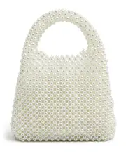 Hobbs London Limited Edition Kamala Faux Pearl Bag