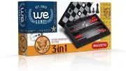 NEW Travel Size Chess Checkers Backgammon Game