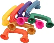 jojofuny Educational Phone for Boys and Girls Adults Speech Toys Reading Function Phone for Language Learning Auditory Feedback