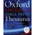 THE OXFORD AMERICAN LARGE PRINT THESAURUS