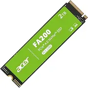 Acer FA200 M.2 2280 SSD 2TB: PCIe 4.0 NVMe Gen4x4 with HMB & SLC, Up to 7200 MB/s Read Speed, Internal Solid State Drive for Laptop, Desktop PC & PS5 Compatible