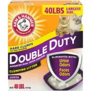 Arm & Hammer Forever Fresh & Double Duty Clumping Multi Cat Litter 20-40 Lbs ✅✅✅