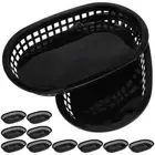 12Pcs Chip Dip Serving Set Snack Baskets Breakfast Tray Snack Tray