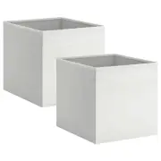 Ikea 2 Pack IKEA DRONA White Storage Box - Cube Storage Boxes 13x15x13"