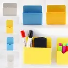 Plastic Magnetic Storage Box Large Capacity Refrigerator Container Home Office