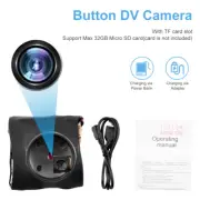 Mini HD 1080P Camera Smallest Video Recorder DVR Tiny Body Button DV Camcorder