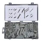 200pcs Small Spring Assortment Compression Extension Spring Metal Tension Spring